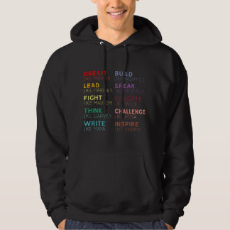 Sudadera Líderes inspiradores de la historia negra