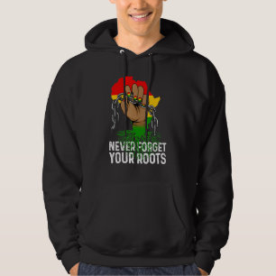 Sudadera Líderes Inspiradores Puño Poderoso Mano Histor Neg