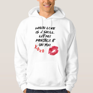 Sudadera Liebe Spruch Fähigkeit Valentinstag