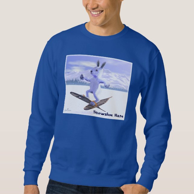Sudadera Liebre de patas blancas (Anverso)