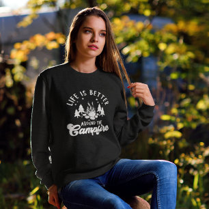 Sudadera Life is Better Around the Campfire Funny Camping