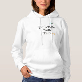 Sudadera Life Is Better With Paws