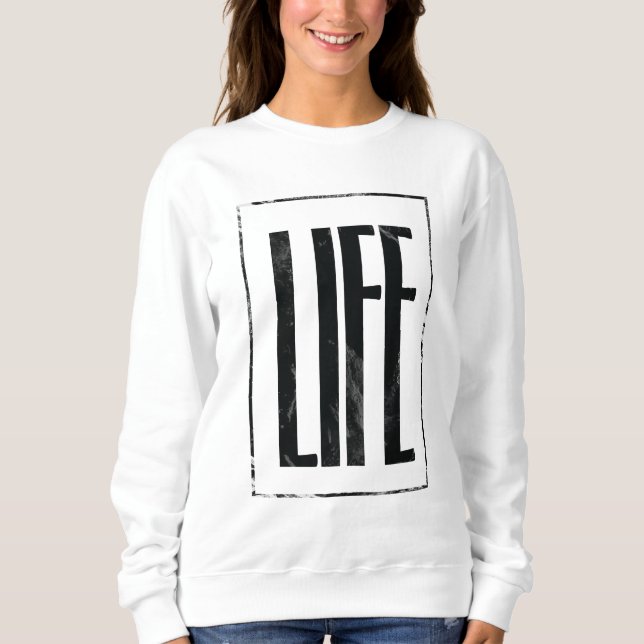Sudadera LIFE Street wear (Anverso)