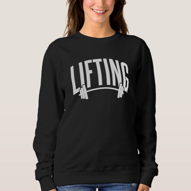 Sudadera Lifting Workout Gym Lift Weightlifting (Anverso)