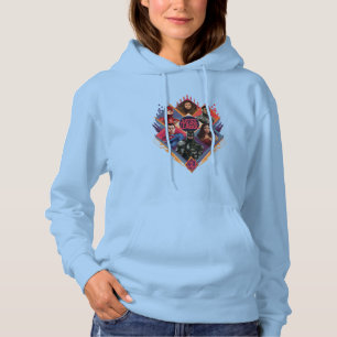 Sudadera Liga de la Justicia  Diamond Hatch Group Badge