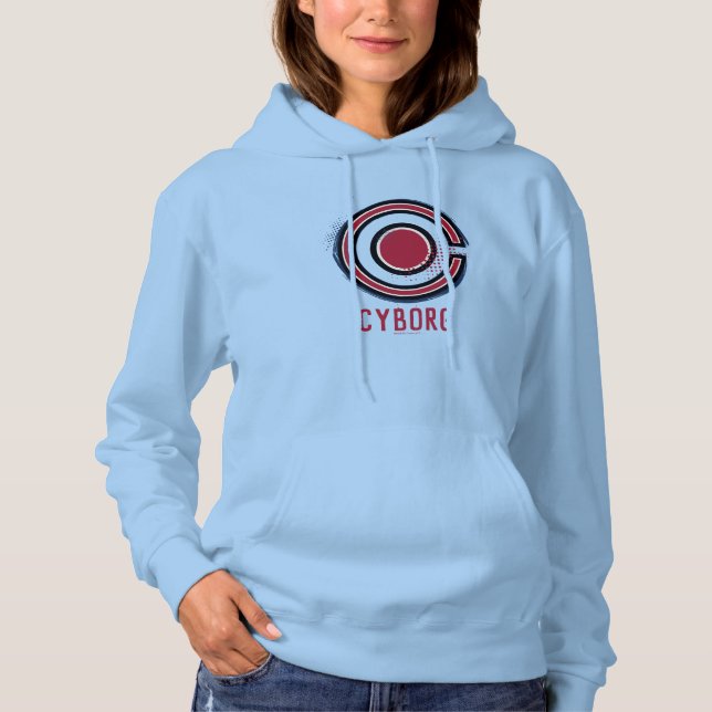 Sudadera Liga de la Justicia | Símbolo de ciborro de brocha (Anverso)