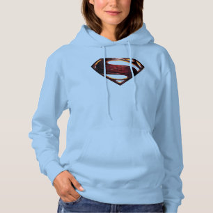 Sudadera Liga de la Justicia   Símbolo de superman metálico