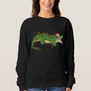 Sudadera Ligador lindo con Navidades Gorras de Santa Claus