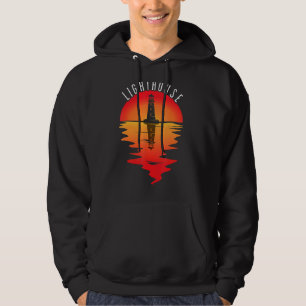 Sudadera Lighthouse Vintage Sunset Seaside Life Sailing Bea