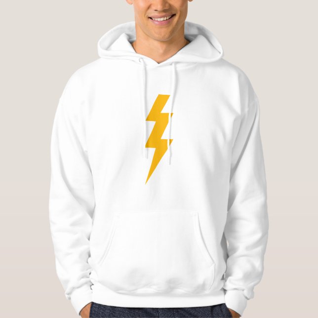 Sudadera Lightning Bolt Yellow (Anverso)