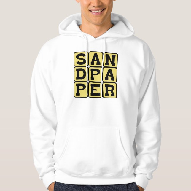 Sudadera Lija, Herramienta de Carpintero (Anverso)