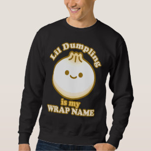 Sudadera Lil Dumpling Chino asiático Dim Sum Chiste aliment