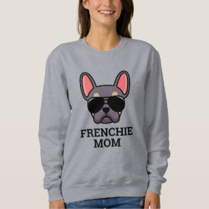 Sudadera Lilac Tan Bulldog francés Frenchie Dog Mom