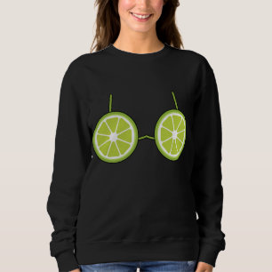 Sudadera Lime Bra Costume Cute Fruta Fácil Regalo Halloween