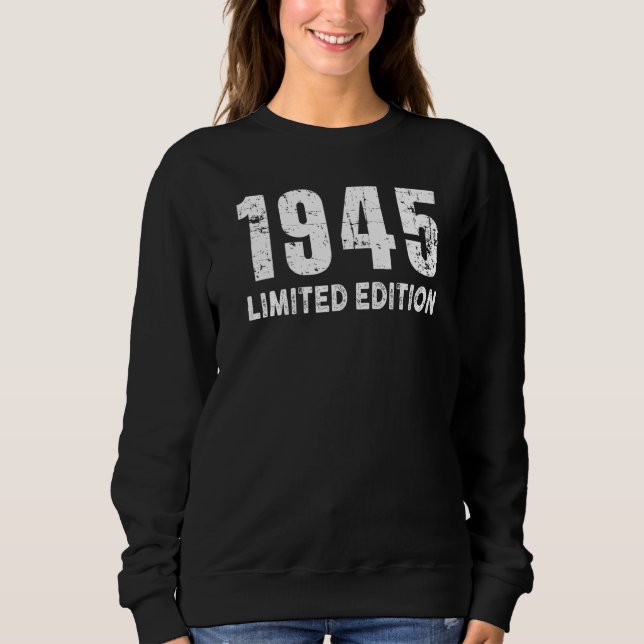 Sudadera Limited Edition and Born in 1945 Premium (Anverso)