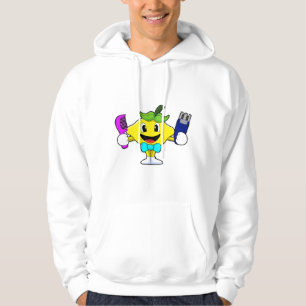 Sudadera Limón como peluquero con Comb y Razor