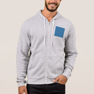 Sudadera Limonada Azul Eléctrico y Rayas Verticales Acuamar