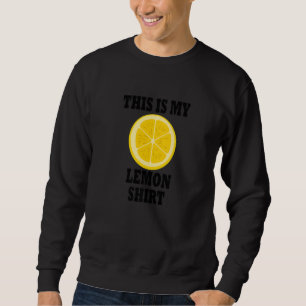 Sudadera Limones Frutas Exóticas Limón Tropical Verano
