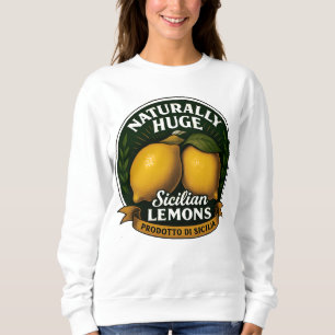 Sudadera Limones sicilianas naturalmente enormes