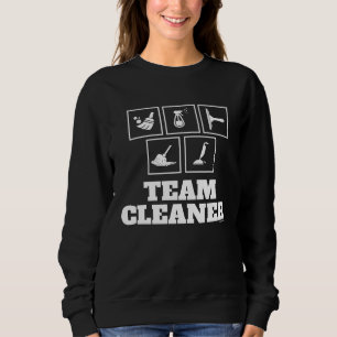 Sudadera Limpieza de equipo Equipo de limpieza Señora de l