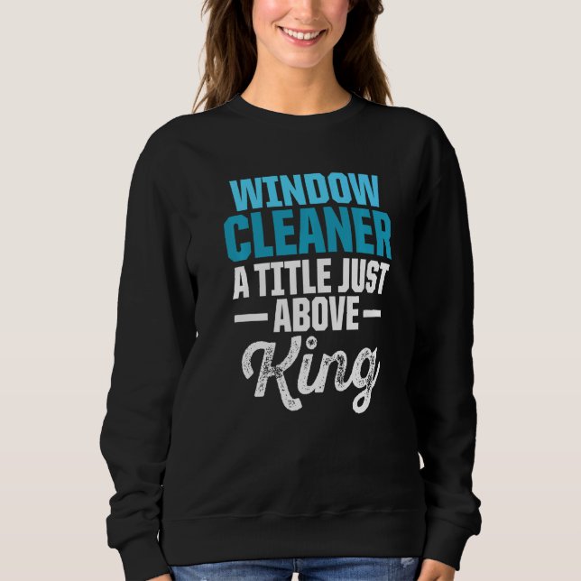 Sudadera Limpieza del limpiador de ventanas 33 (Anverso)