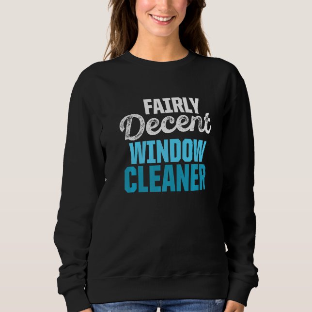 Sudadera Limpieza del limpiador de ventanas 35 (Anverso)