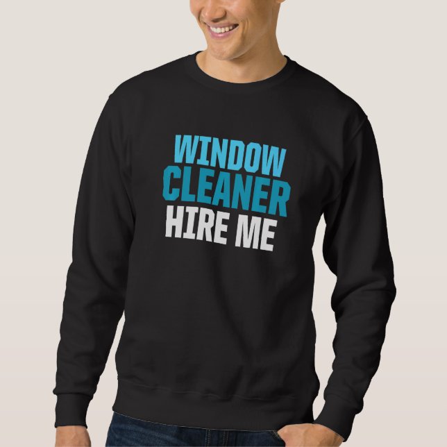 Sudadera Limpieza del limpiador de ventanas 40 (Anverso)