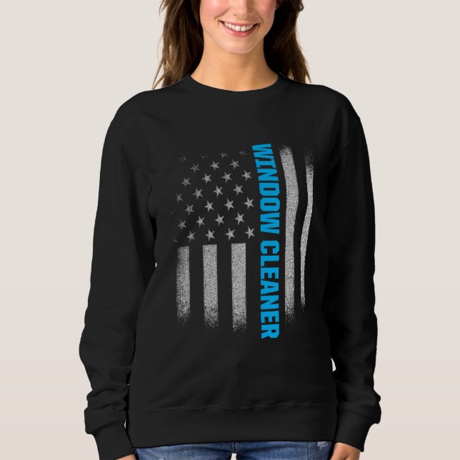 Sudadera Limpieza del limpiador de ventanas 5 (Anverso)