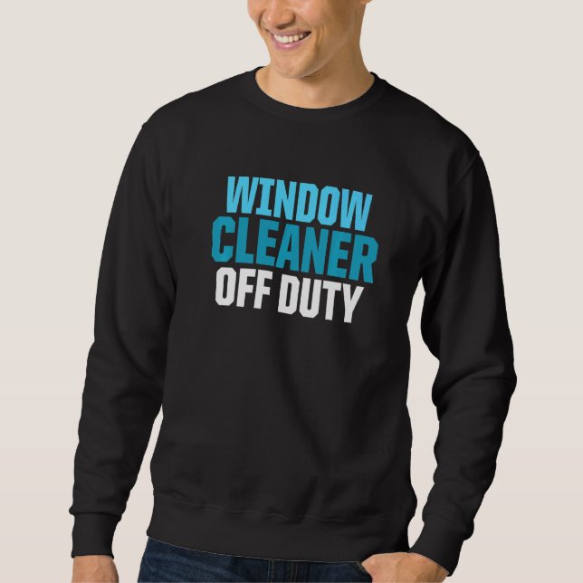 Sudadera Limpieza del limpiador de ventanas 6 (Anverso)