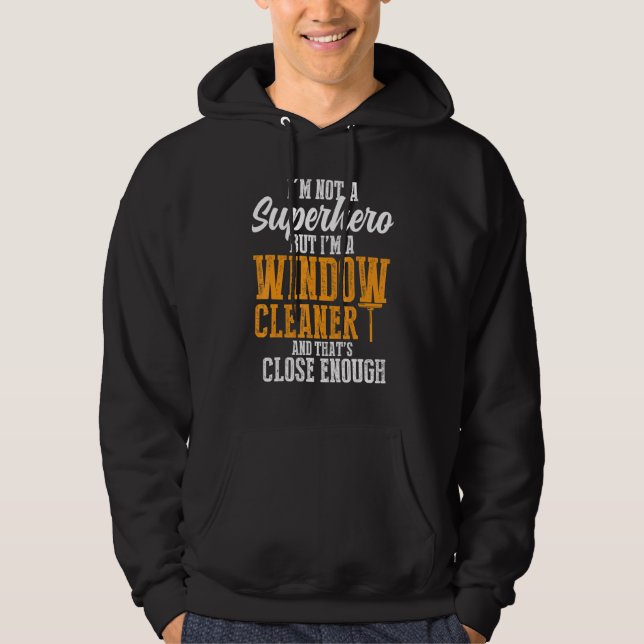 Sudadera Limpieza del limpiador de ventanas 9 (Anverso)