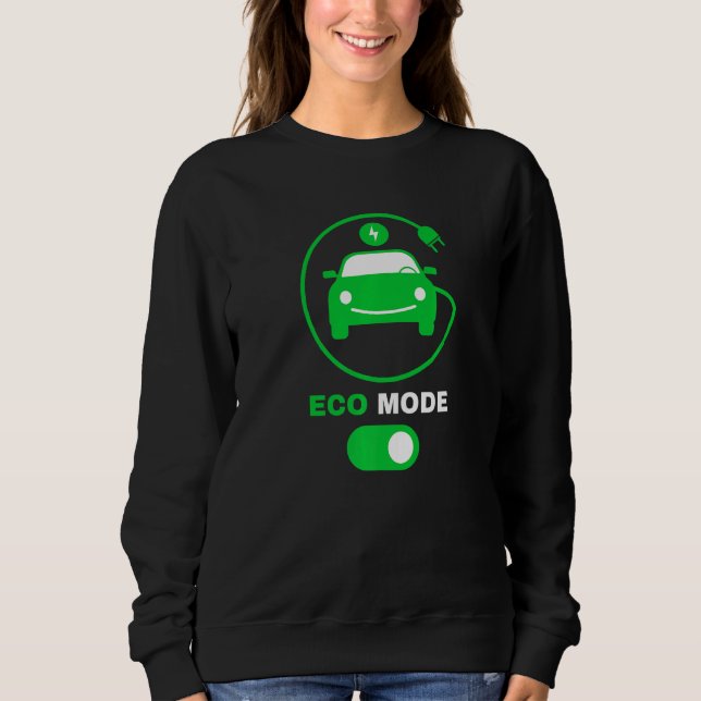 Sudadera Limpieza eléctrica del vehículo eléctrico de modo  (Anverso)