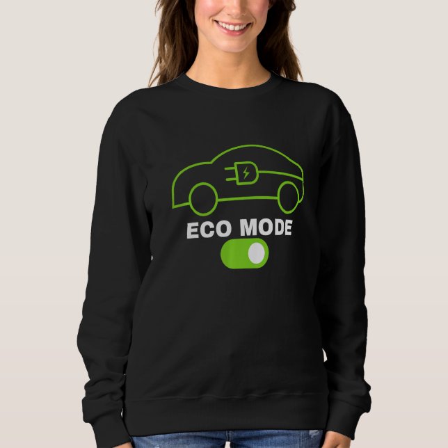 Sudadera Limpieza eléctrica del vehículo eléctrico de modo  (Anverso)