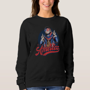 Sudadera Lincoln Abraham 4 De Julio Hombres De Bandera Patr