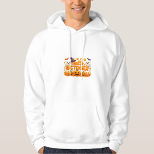 Sudadera Lindo 3D Hola Octubre Calabaza y Fantasmas de Otoñ