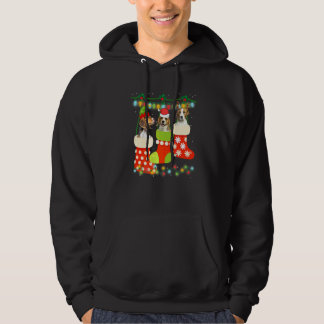 Sudadera Lindo Beagle De Navidad En Calcetín Reno Santa Nav