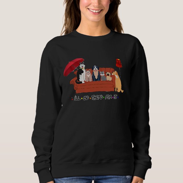 Sudadera lindo bernedoodle bernés pug mamá papá perro (Anverso)