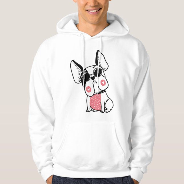 Sudadera lindo cachorro (Anverso)