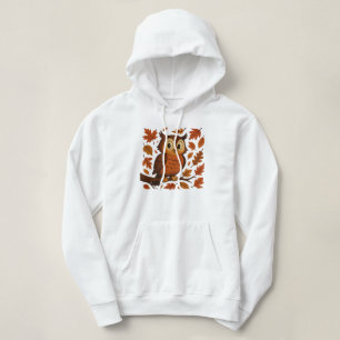 Sudadera Lindo, caprichoso búho vintage de otoño