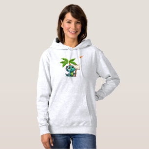 Sudadera lindo, divertido dinosaurio