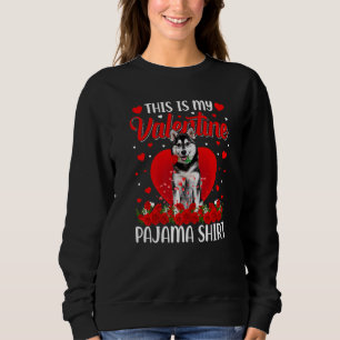 Sudadera Lindo Este Es Mi Perro Husky Siberiano Del Día De