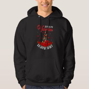 Sudadera Lindo Este Es Mi pijama de San Valentín Ganado Aus
