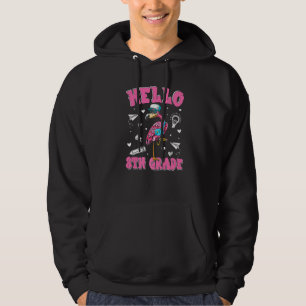 Sudadera Lindo Flamingo Hola 8vo Grado Regreso a Clases