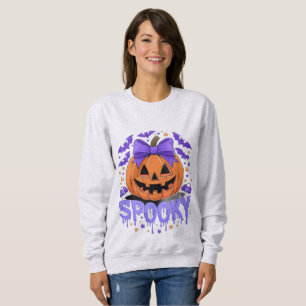 Sudadera Lindo gran calabacín en Halloween