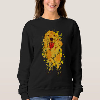 Sudadera Lindo perro Cocker para arte colorido y artístico 