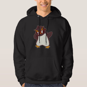 Sudadera Lindo Pingüino de Macarrones Haciendo Dab