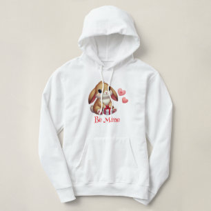 Sudadera Lindo, sé mío conejito de San Valentín