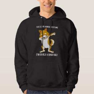 Sudadera Lindo Shiba Inu para hombres mujeres raza animal J