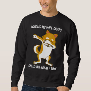 Sudadera Lindo Shiba Inu para hombres padre Japón raza anim