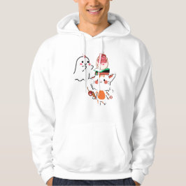 Sudadera Lindo Tigre Equilibrando Parfait y Fantasma de Cer