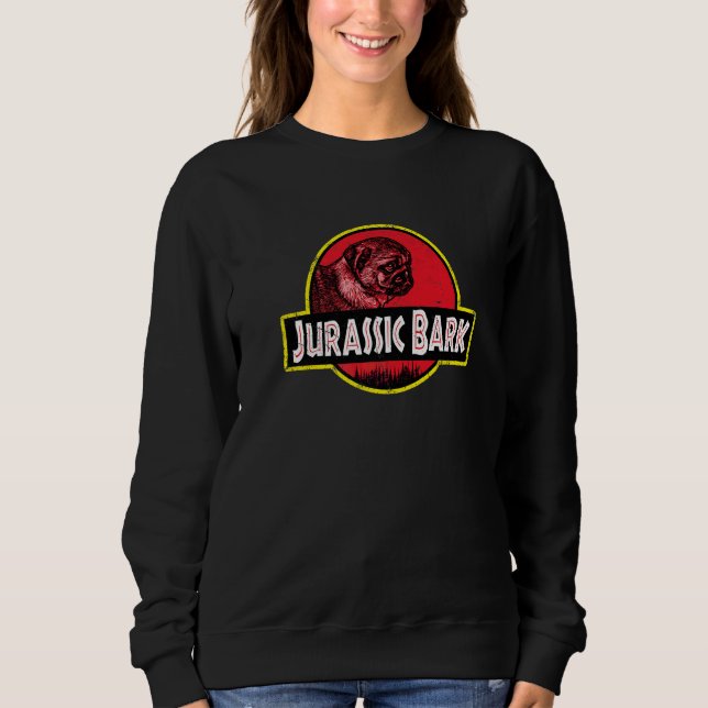 Sudadera Lindo y cachorro Pug para Navidad (Anverso)